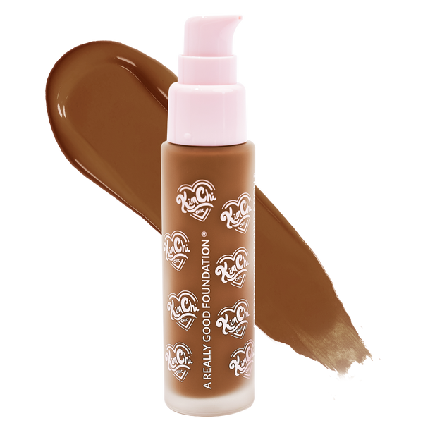 kimchi chic beauty A REALLY GOOD FOUNDATION - 134D Deep + Warm Golden Undertones