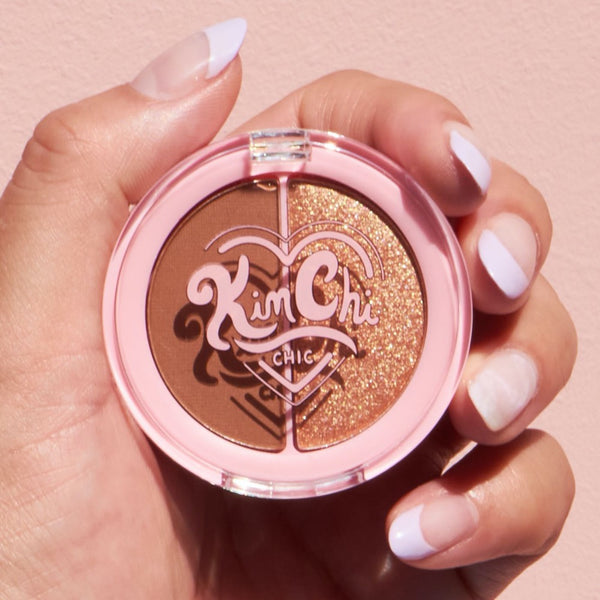 kimchi chic beauty GLAZED 2 GO PRESSED PIGMENT DUO - 01 Un