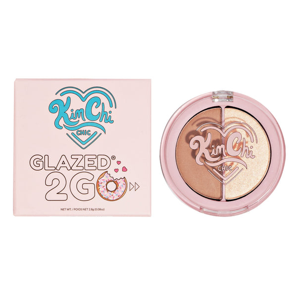 Kimchi Chic Beauty GLAZED 2 GO PRESSED PIGMENT DUO - 02 Deux
