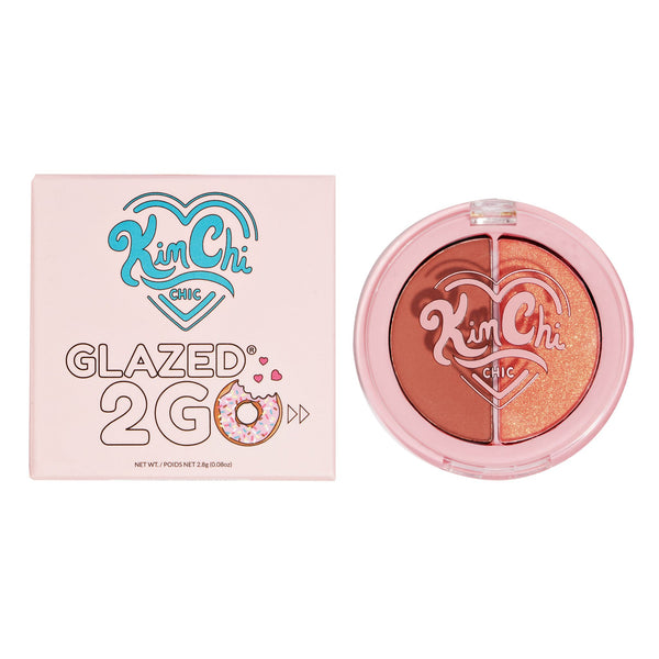 Kimchi Chic Beauty GLAZED 2 GO PRESSED PIGMENT DUO - 03 Trois