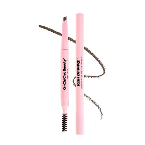 kimchi chic beauty KIMBROWLY EYEBROW PENCIL - 05 R Dark Brown