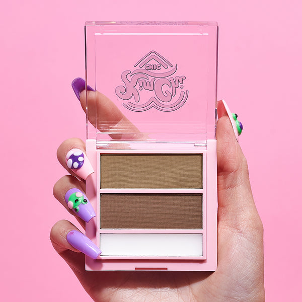 kimchi chic beauty KIMBROWLY EYEBROW POWDER - 01 Light H
