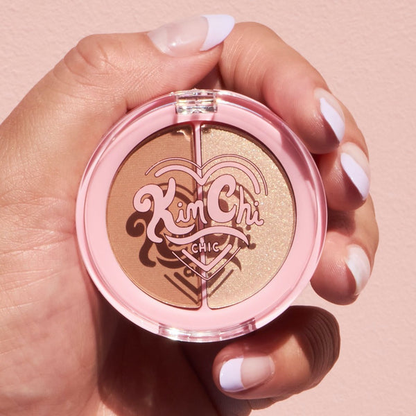 Kimchi Chic Beauty GLAZED 2 GO PRESSED PIGMENT DUO