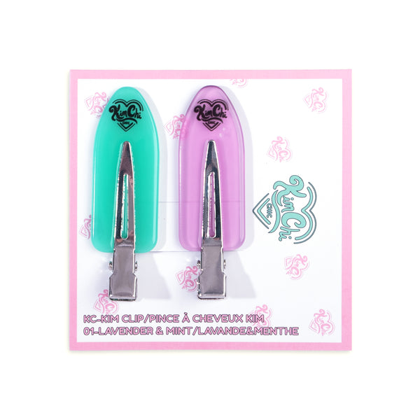 kimchi chic beauty KIM CLIPS - 01 LAVENDER & MINT