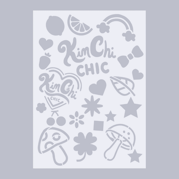 Kimchi Chic Beauty MAKEUP STENCIL - 01 Cottage Core