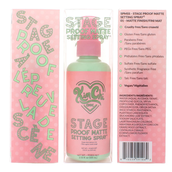 Kimchi Chic Beauty STAGE PROOF MATTE SETTING SPRAY