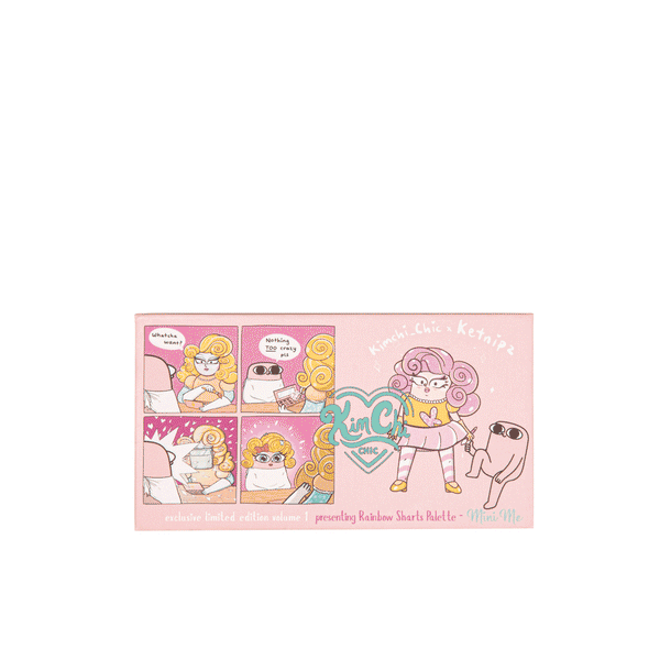 kimchi chic beauty KIMCHI X KETNIPZ: Rainbow Sharts Mini Me Shadow Palette