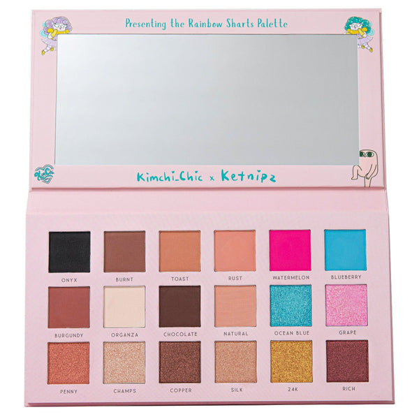 Kimchi Chic Beauty KIMCHI X KETNIPZ: Rainbow Sharts Shadow Palette