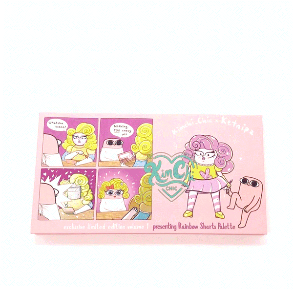 kimchi chic beauty KIMCHI X KETNIPZ: Rainbow Sharts Shadow Palette