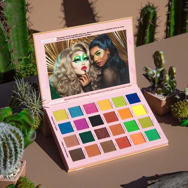 kimchi chic beauty KIMCHI X NAOMI SMALLS: 2 Queens in 1 Desert Mad Maxine Soot Yourself Palette kimchi chic beauty KIMCHI X NAOMI SMALLS: 2 Queens in 1 Desert Mad Maxine Soot Yourself Palette