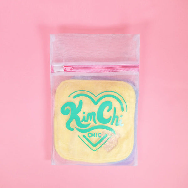 Kimchi Chic Beauty LET'S GET CLEAN - MAKEUP REMOVING CLOTH 7 Day Set