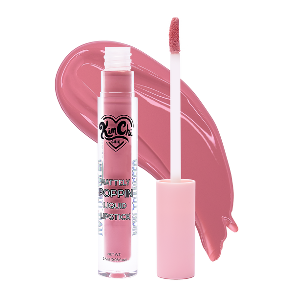 kimchi chic beauty MATTELY POPPIN LIQUID LIPSTICK - 02 Slay