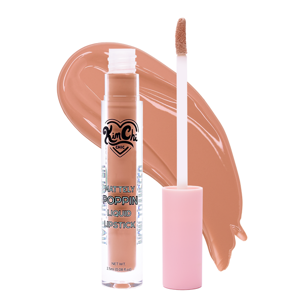 kimchi chic beauty MATTELY POPPIN LIQUID LIPSTICK - 06 Terra