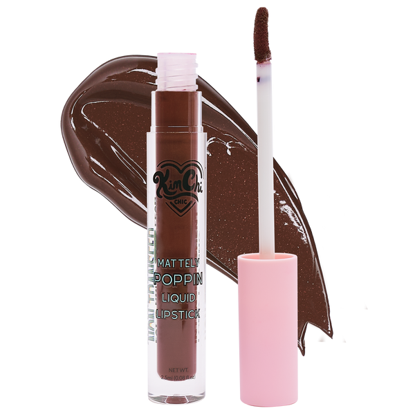 kimchi chic beauty MATTELY POPPIN LIQUID LIPSTICK - 12 Shimmy