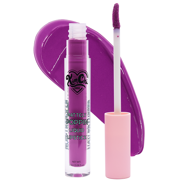 kimchi chic beauty MATTELY POPPIN LIQUID LIPSTICK - 13 To The Gawds