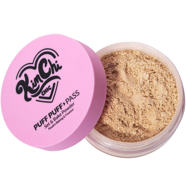 kimchi chic beauty PUFF PUFF PASS SET & BAKE POWDER - 04 Peachy