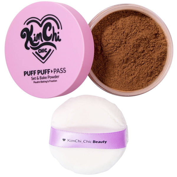 Kimchi Chic Beauty PUFF PUFF PASS SET & BAKE POWDER - 07 Cocoa