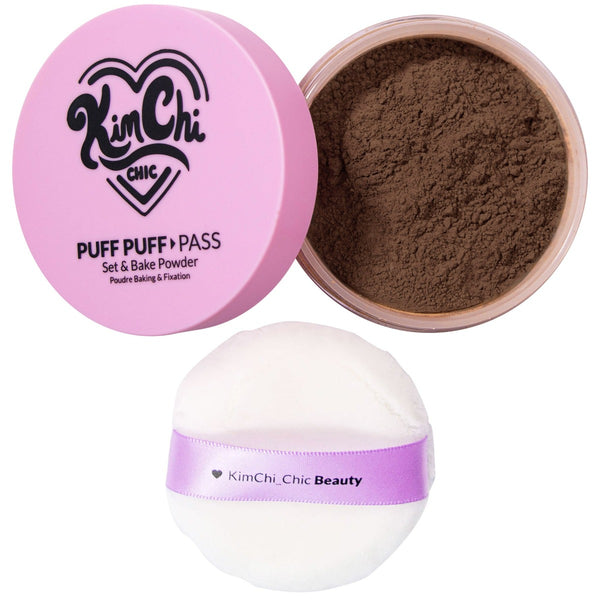 Kimchi Chic Beauty PUFF PUFF PASS SET & BAKE POWDER - 08 Chocolate