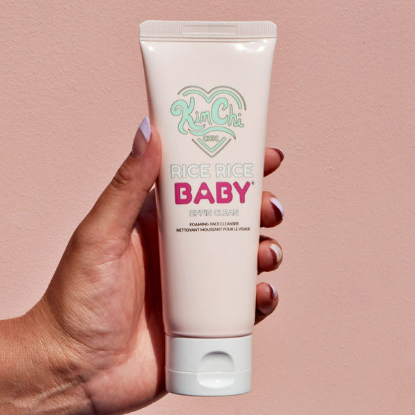 kimchi chic beauty RICE RICE BABY FOAMING MAKEUP REMOVING FACE WASH - 01 Effin Clean