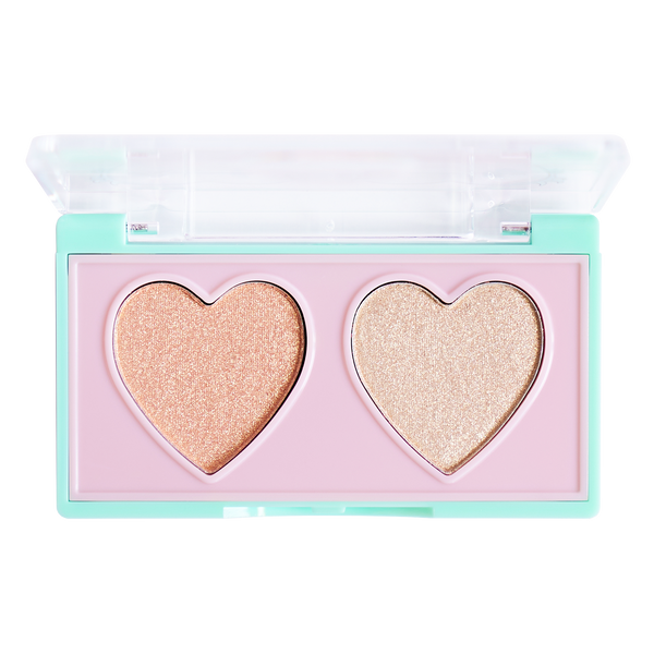Kimchi Chic Beauty SPINNING HEARTS DUO - 01 Peach Caramel