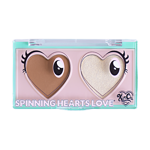 kimchi chic beauty SPINNING HEARTS DUO - 05 Mocha Babe