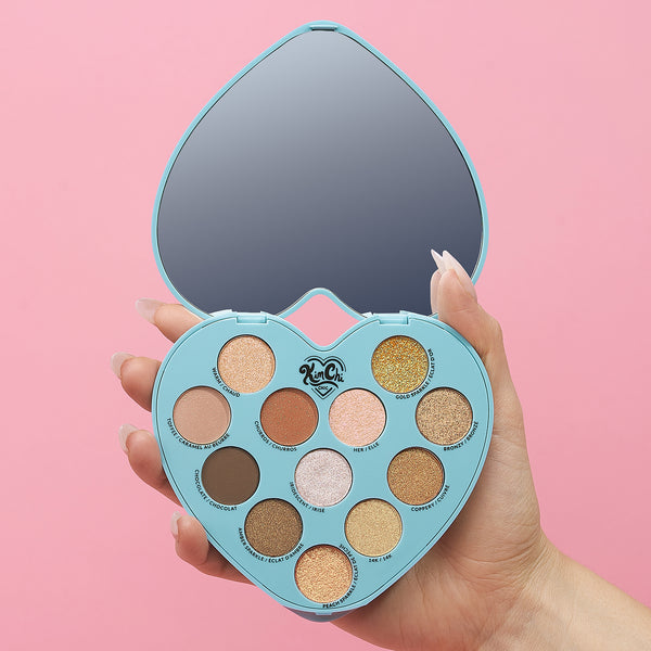 kimchi chic beauty SPINNING HEARTS LOVE - 02 Partner in Crime Shadow Palette