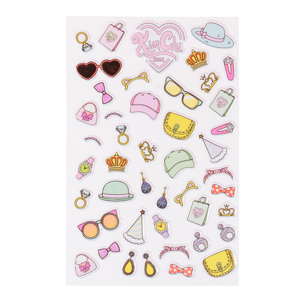kimchi chic beauty TEDDY KIM STICKER SHEET - 01 Pretty Things