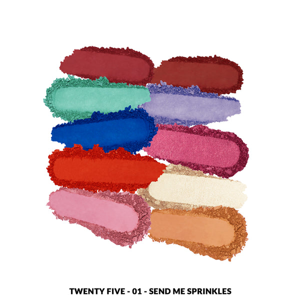Kimchi Chic Beauty TWENTY FIVE PALETTE - 01 Send Me Sprinkles