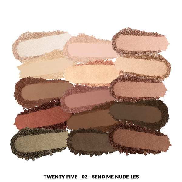 Kimchi Chic Beauty TWENTY FIVE PALETTE - 02 Send Me Nude'les