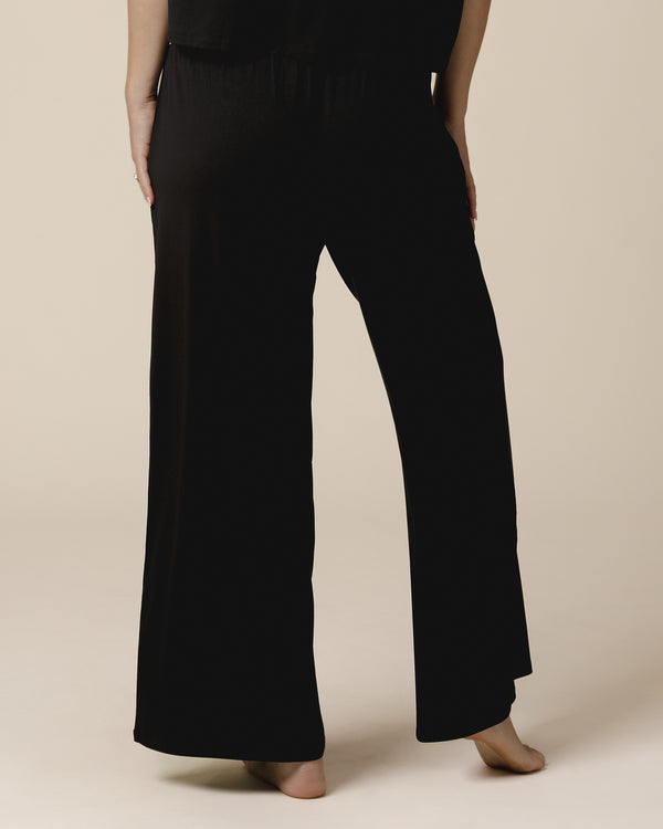 Kindred Bravely Aria Bamboo Casual Lounge Pant Black