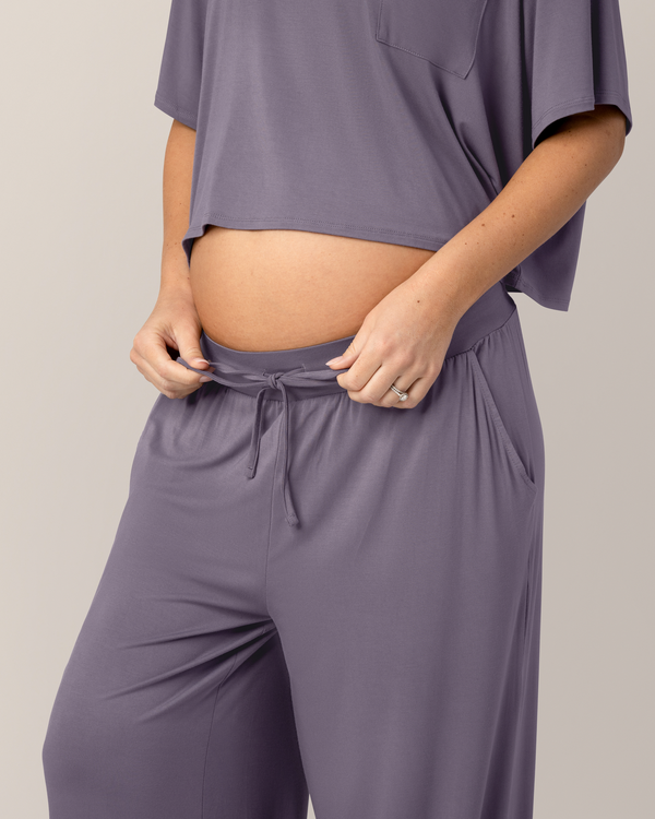 Kindred Bravely Aria Bamboo Casual Lounge Pant Granite