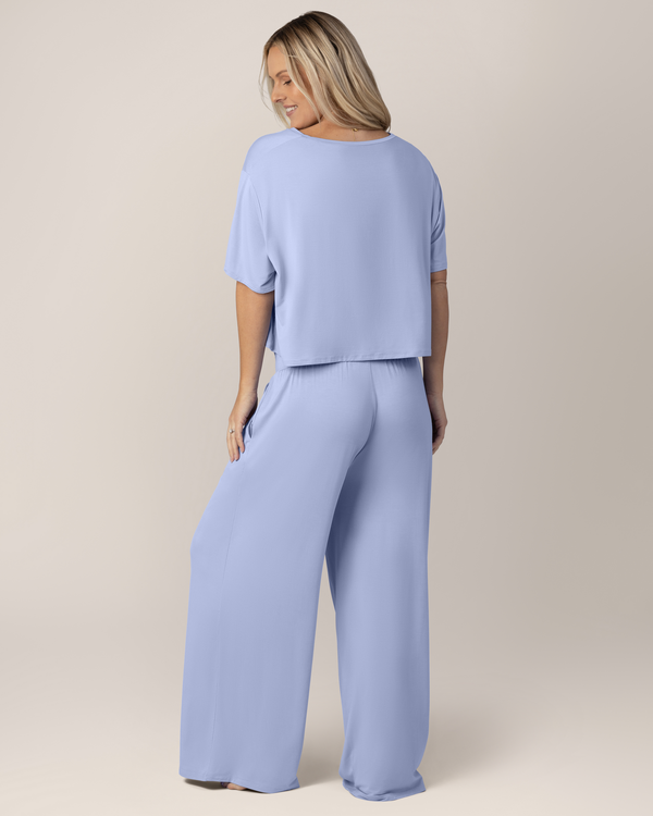 Kindred Bravely Aria Bamboo Casual Lounge Pant Periwinkle