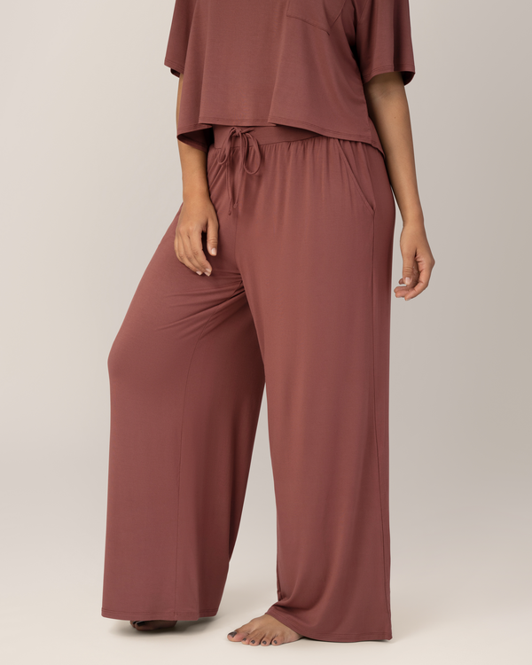 Kindred Bravely Aria Bamboo Casual Lounge Pant Redwood