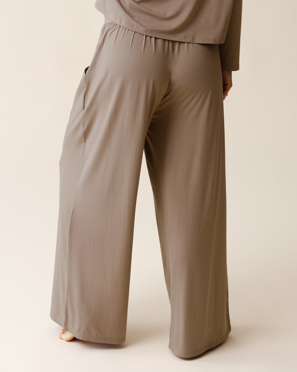 Kindred Bravely Aria Bamboo Casual Lounge Pant Taupe