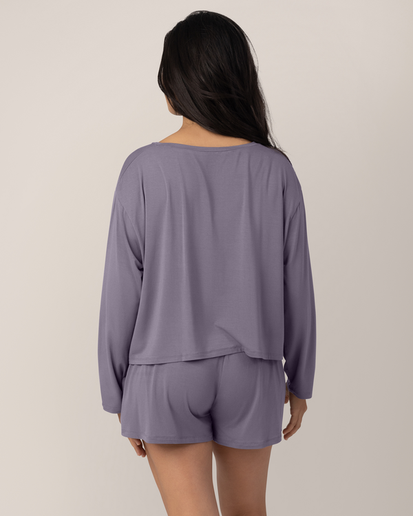 Kindred Bravely Aria Bamboo Casual Lounge Short Granite