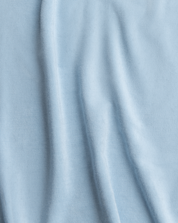 Kindred Bravely Bamboo Knotted Baby Gown French Blue