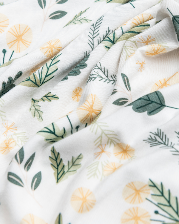 Kindred Bravely Bamboo Knotted Baby Gown Honey Dandelion