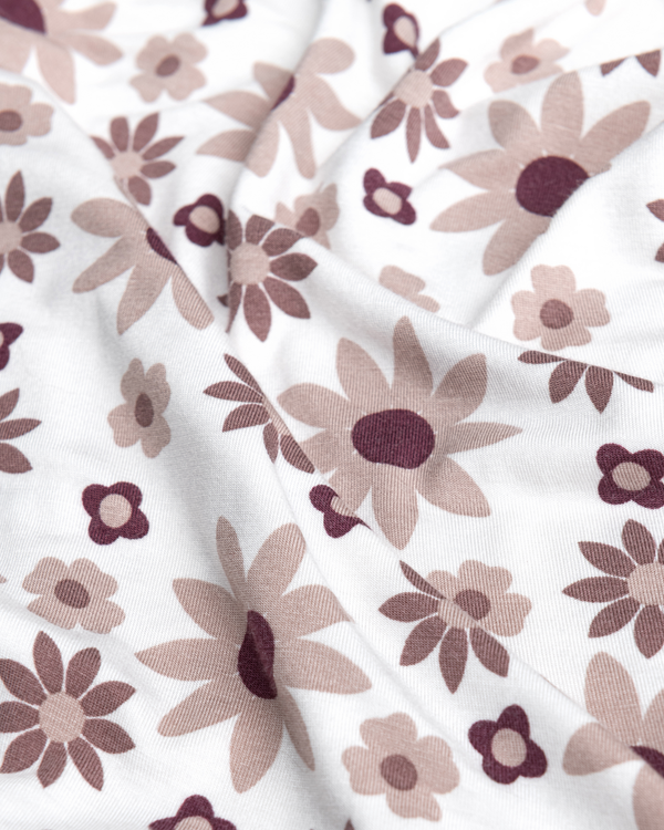 Kindred Bravely Bamboo Knotted Baby Gown Twilight Floral