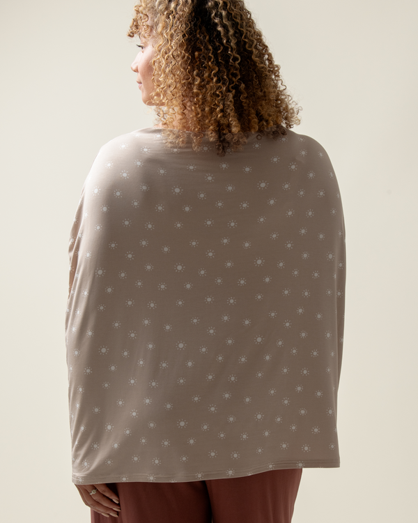 Kindred Bravely Bamboo Multi-Use Nursing Cover Fawn Sunburst