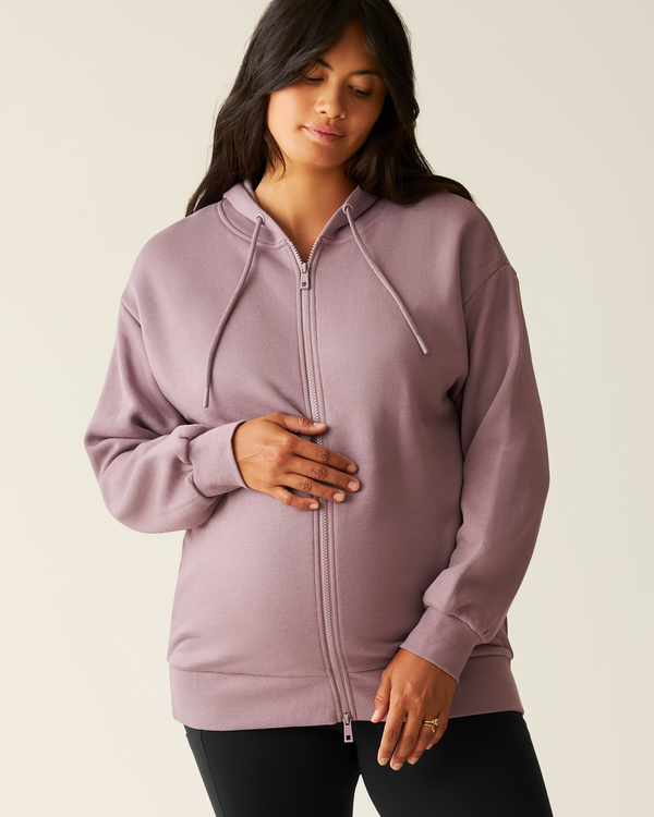 kindred bravely Cloud Fleece Oversized Hoodie Dusty Mauve