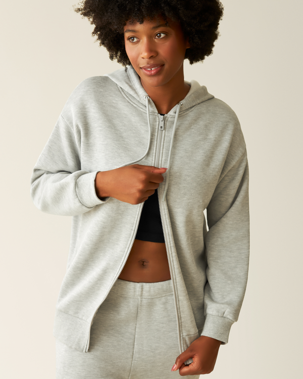 kindred bravely Cloud Fleece Oversized Hoodie Grey Heather