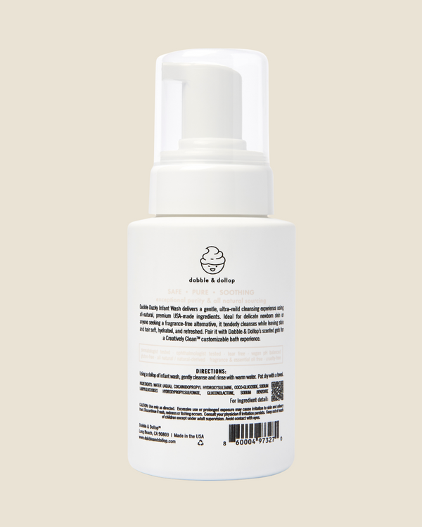Kindred Bravely Dabble & Dollop - Fragrance Free Foaming Infant Wash