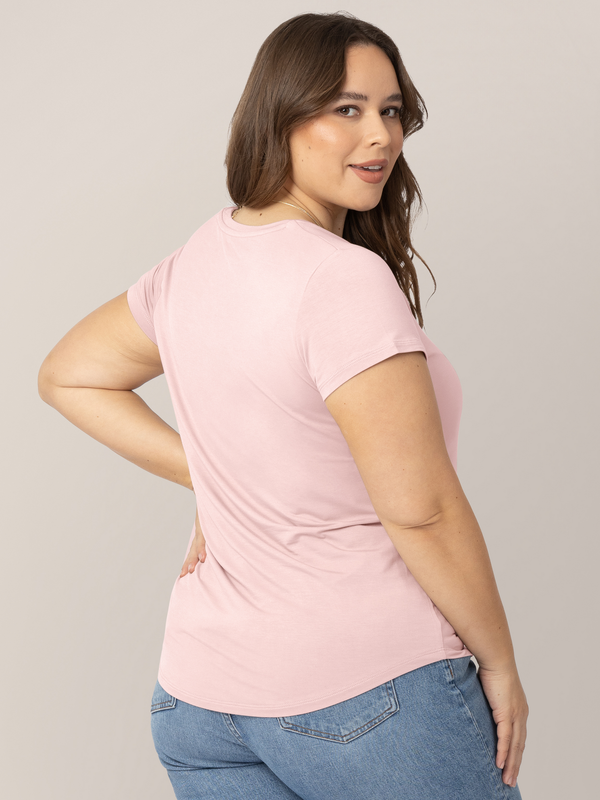 Kindred Bravely Everyday Maternity & Nursing T-shirt Dusty Pink