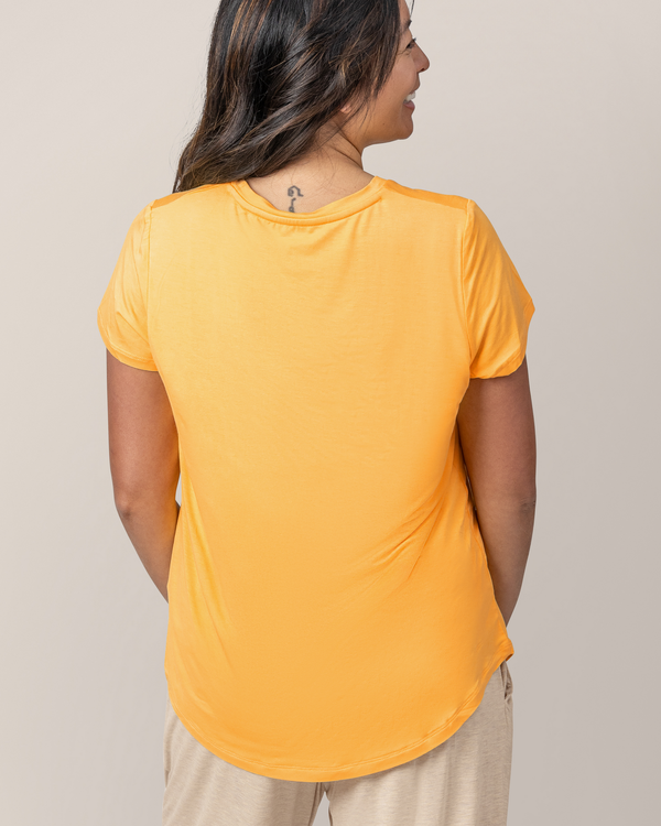 Kindred Bravely Everyday Maternity & Nursing T-shirt Marigold