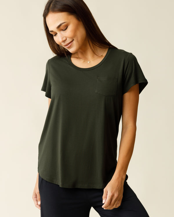 kindred bravely Everyday Maternity & Nursing T-shirt Thyme