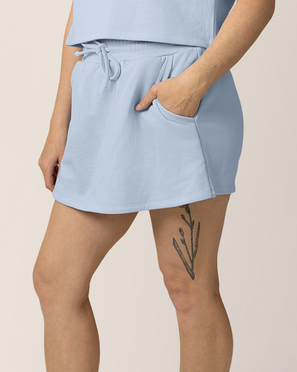 Kindred Bravely French Terry On The Go Skort French Blue