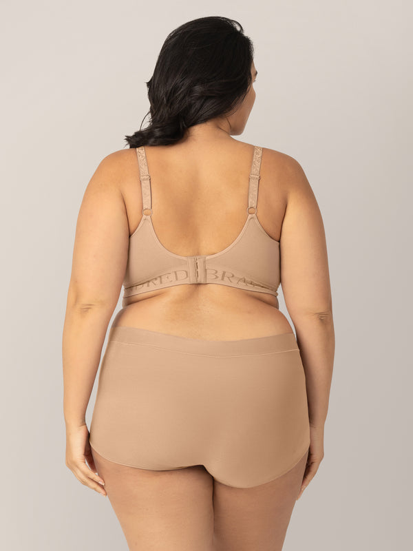 Kindred Bravely Grow With Me™ Maternity & Postpartum Boyshort Beige