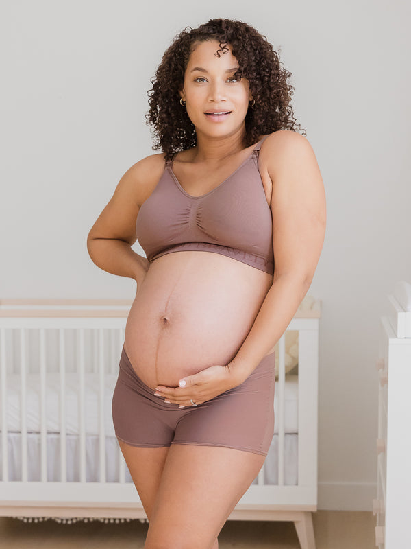 kindred bravely Grow with Me™ Maternity & Postpartum Boyshort Twilight