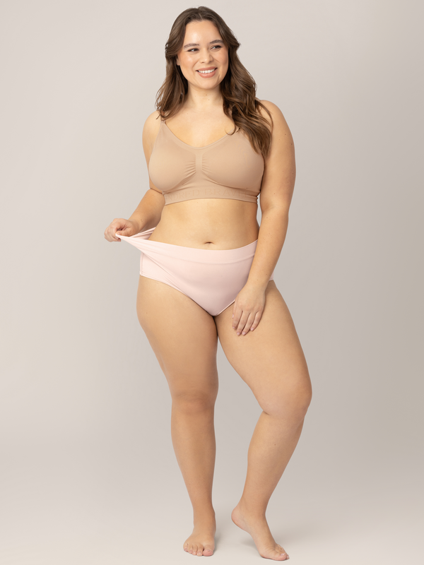Kindred Bravely Grow With Me™ Maternity & Postpartum Brief Soft Pink