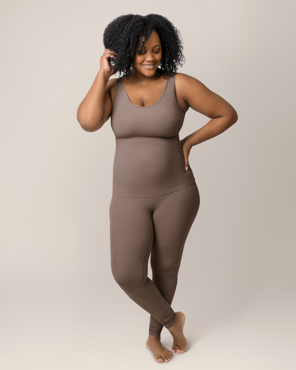 Kindred Bravely Grow With Me™ Maternity & Postpartum Legging Taupe
